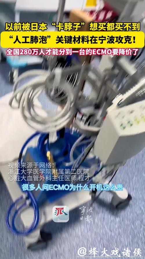 百万元的“人工肺”，宁波攻克关键材料